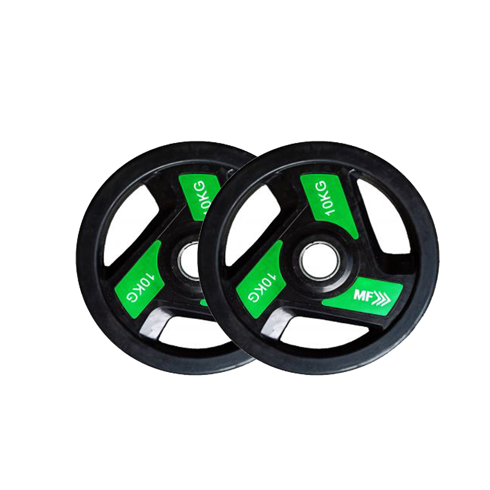 Rubber Covered Premium Olympic Weight Plates Pairs