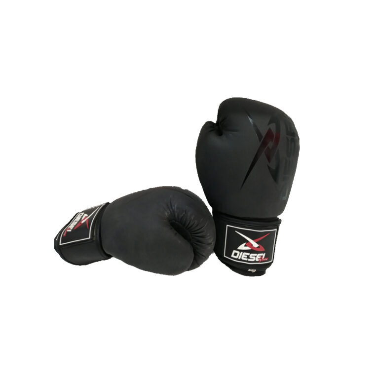 Diesel Full Black Boxing Gloves