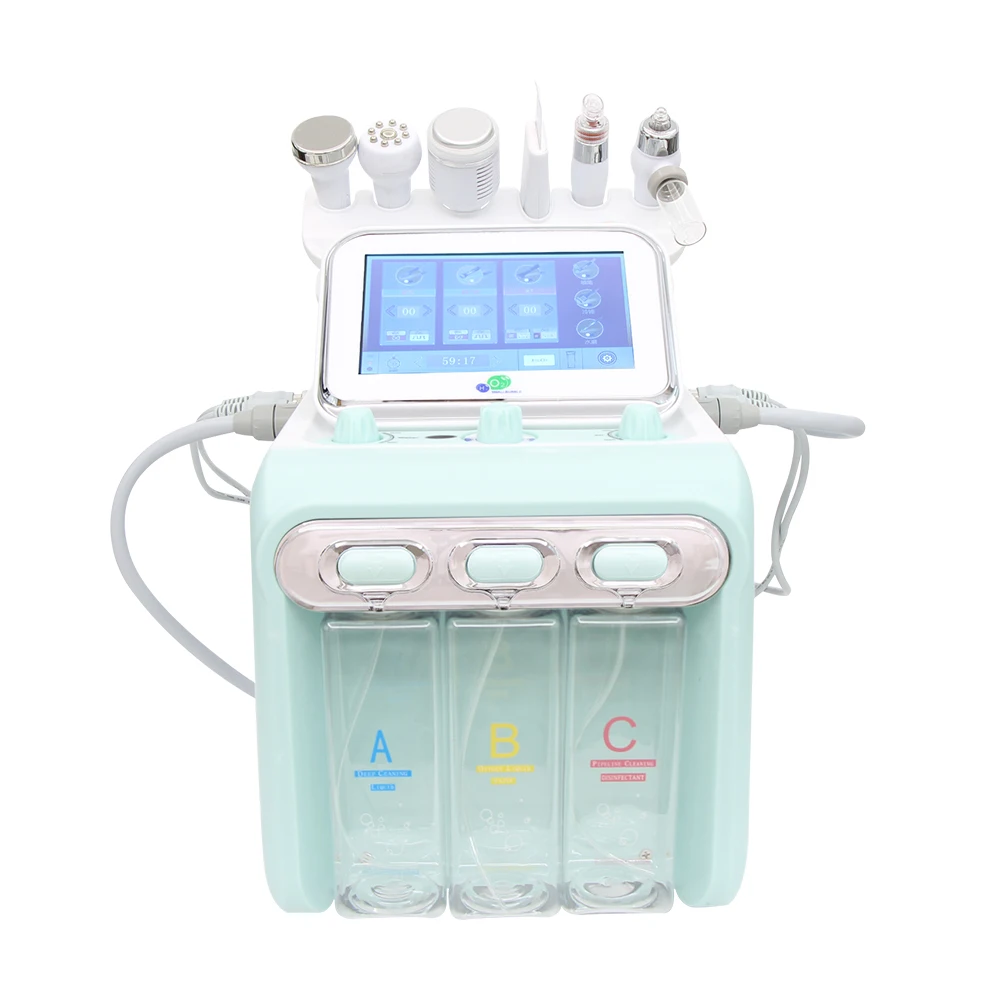 6 in 1 H2O2 Hydro facial Machine, Lifting Face, Deep Cleaning Device - Image 2