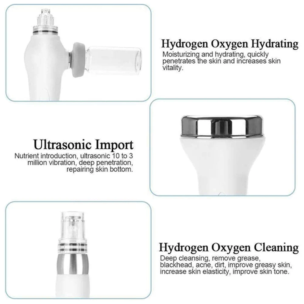 6 in 1 H2O2 Hydro facial Machine, Lifting Face, Deep Cleaning Device - Image 5
