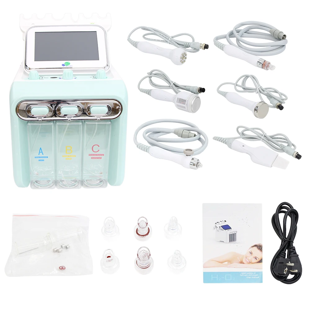6 in 1 H2O2 Hydro facial Machine, Lifting Face, Deep Cleaning Device - Image 6