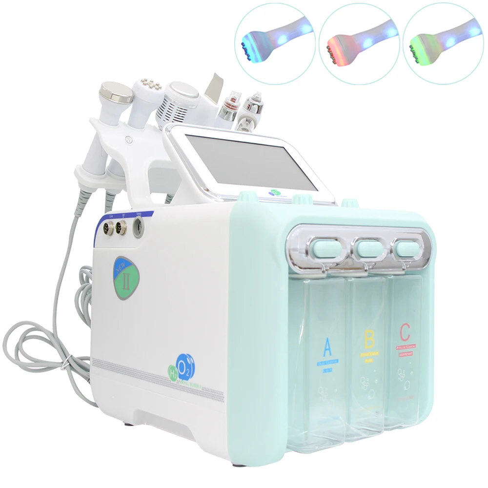 6 in 1 H2O2 Hydro facial Machine, Lifting Face, Deep Cleaning Device