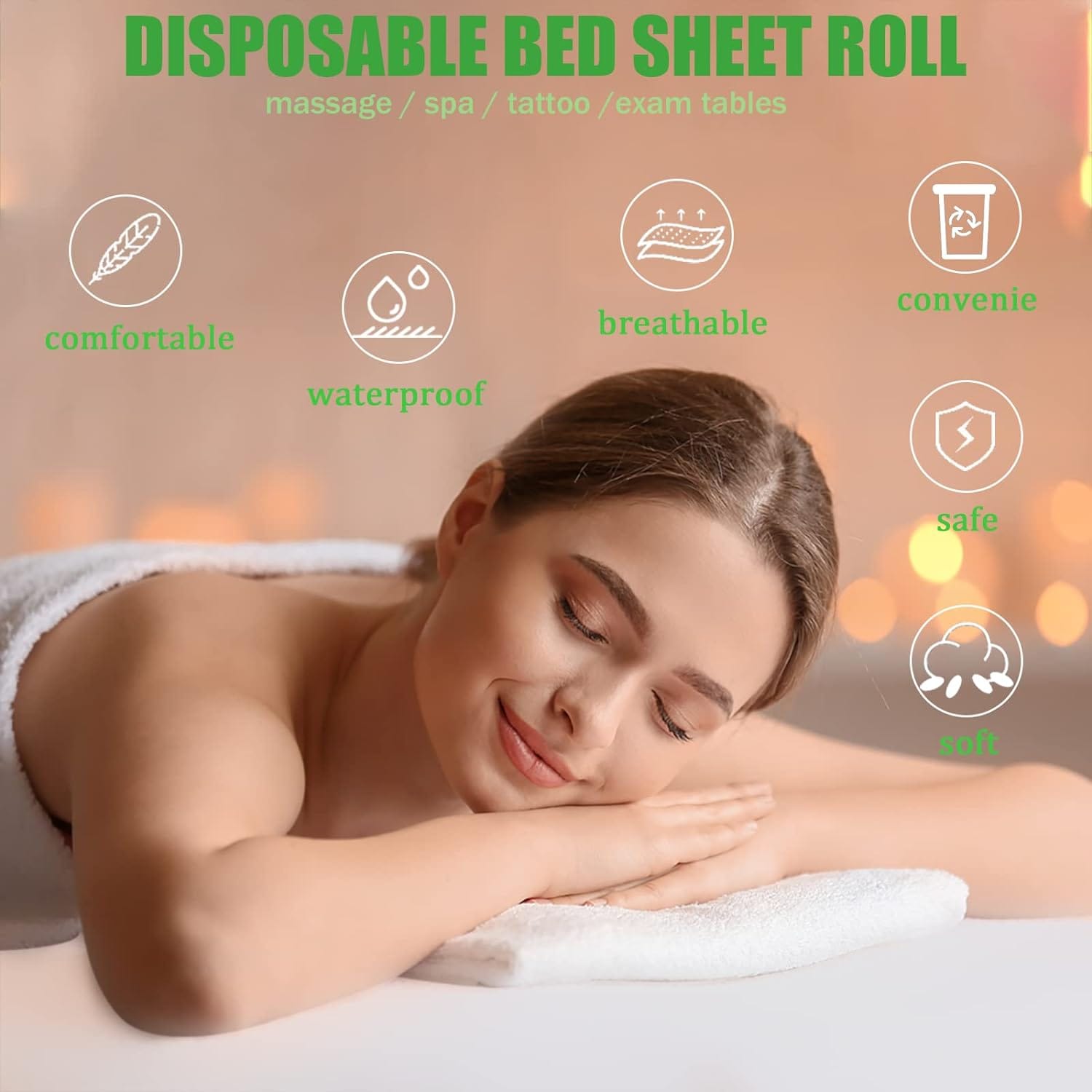 Waterproof Examination Bed Sheet 100m - Image 4
