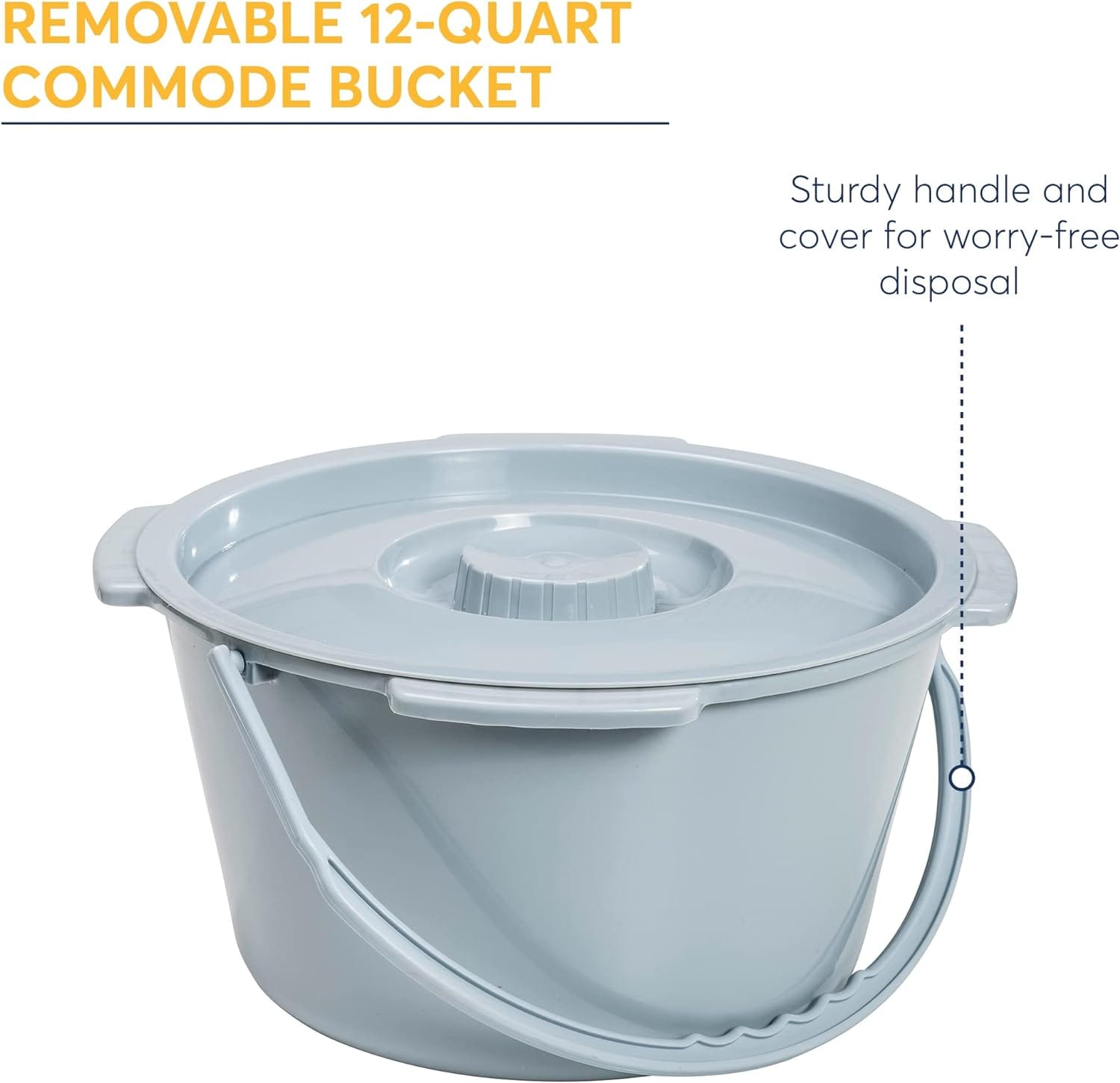 Aluminium Bedside Height Adjustable Toilet Seat - Image 3
