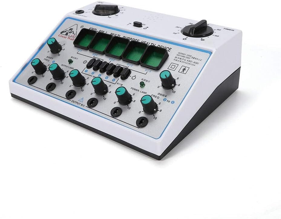 Electric Acupuncture Stimulator Machine 6 Output for Electric Impulse Electrotherapy Acupuncture Treatment - Image 2