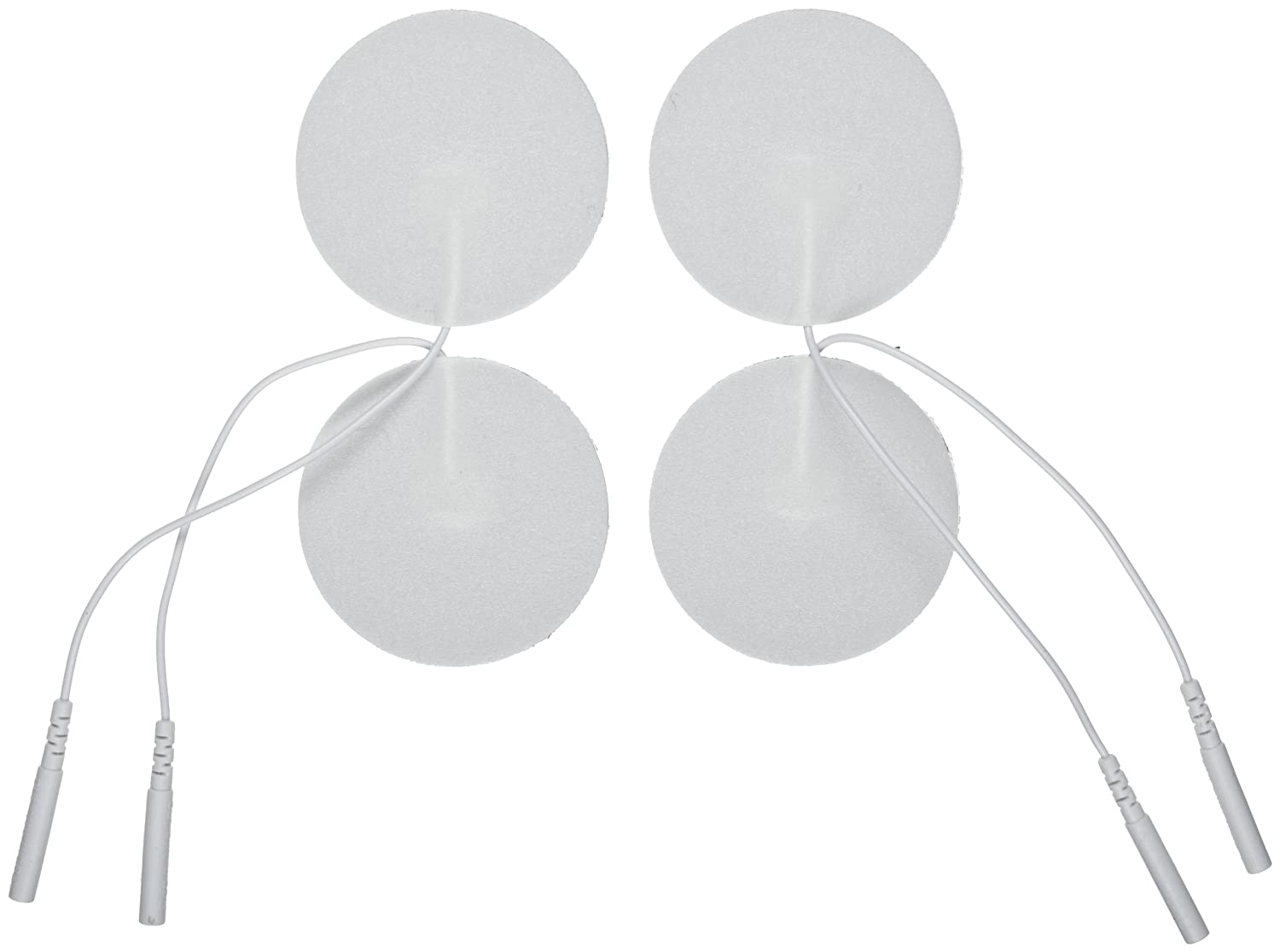 Electrode Pads Round 3cm With Cable Pack of 4