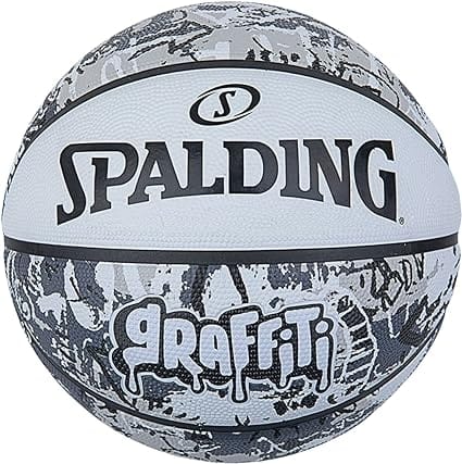 Spalding Graffiti Series Grey Outdoor Basketball - Size 7