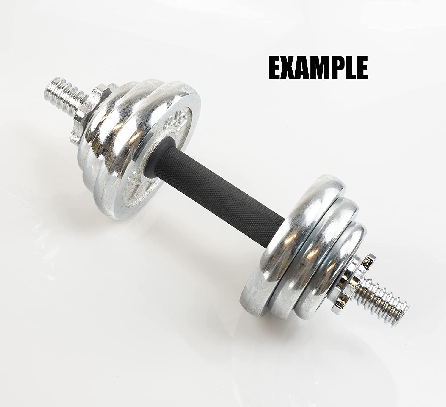 Dumbbell Axe Barbell Rubber Handles - Image 4