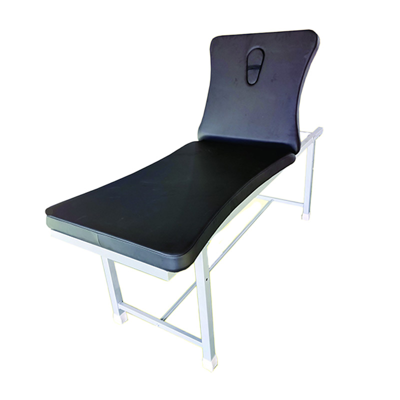 Examination Curved Couch with Face Hole