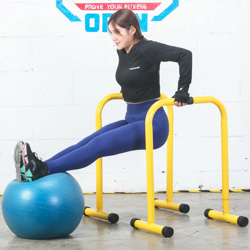 Exercise Workout Rack Stands Parallel Bars Equalizer
