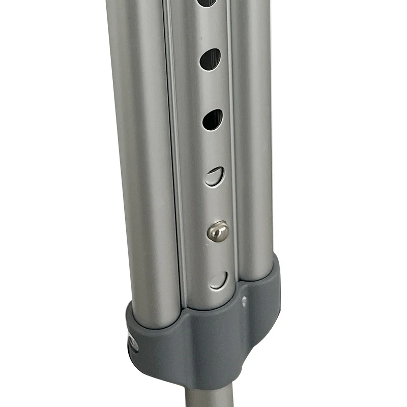 Height adjustable aluminum axillary crutches 1 Piece - Image 5