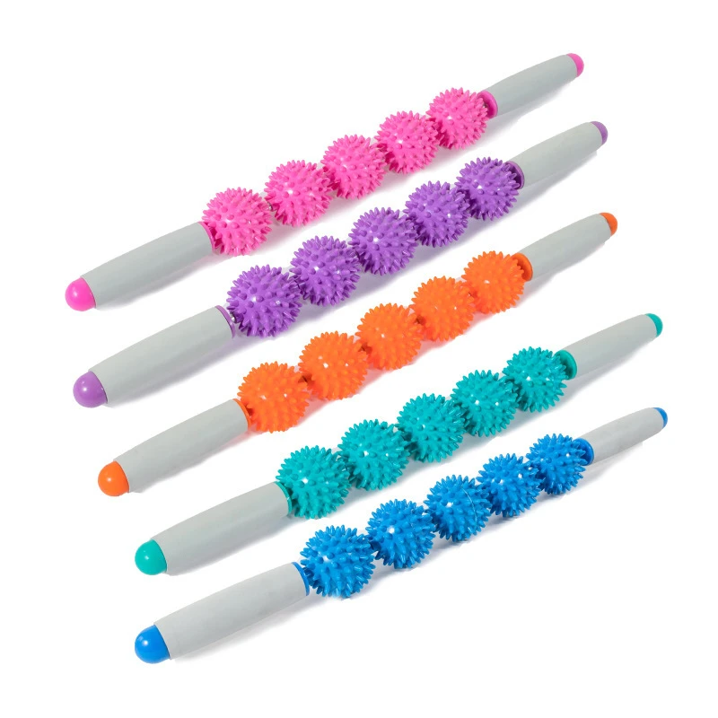 M3 Body Massage Stick with 5 Spiky Ball 360 Degree Rotation - Image 5