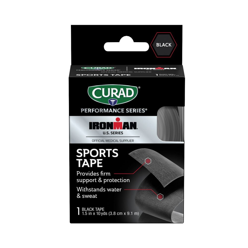Curad Performance Series Black Sports Tape 3.8cm x 9.1m