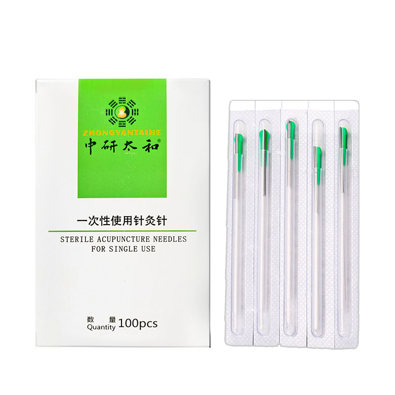 Dry Needle -  100 Disposable Sterile Acupuncture Needles With Tube