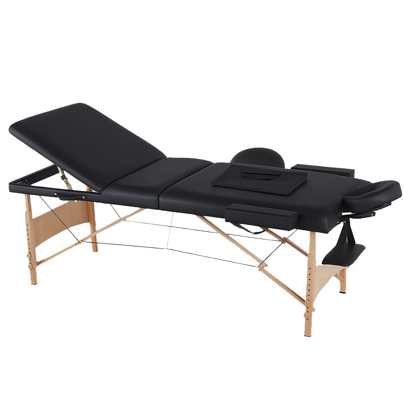 Portable Wooden Treatment Chariot 3 Sections