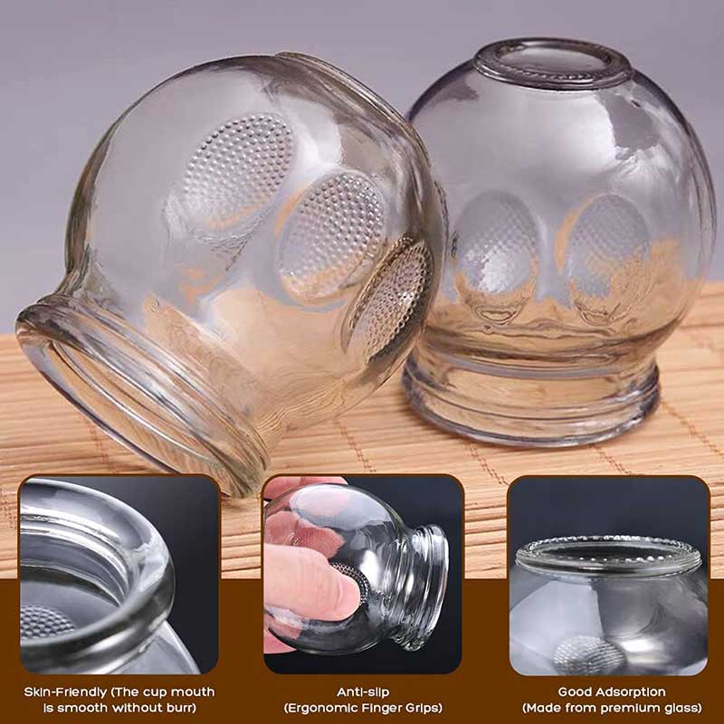 Medical Glass Chinese Cupping Jar Set of 14 PCS - Image 3