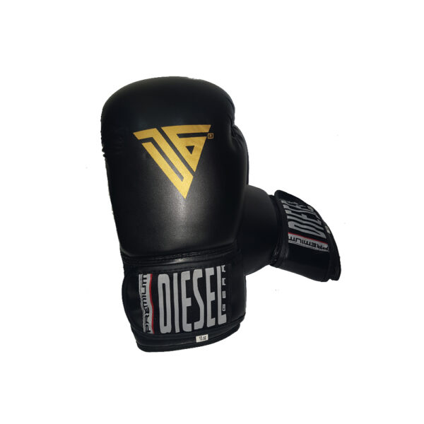 Diesel Boxing Gloves Black/Gold