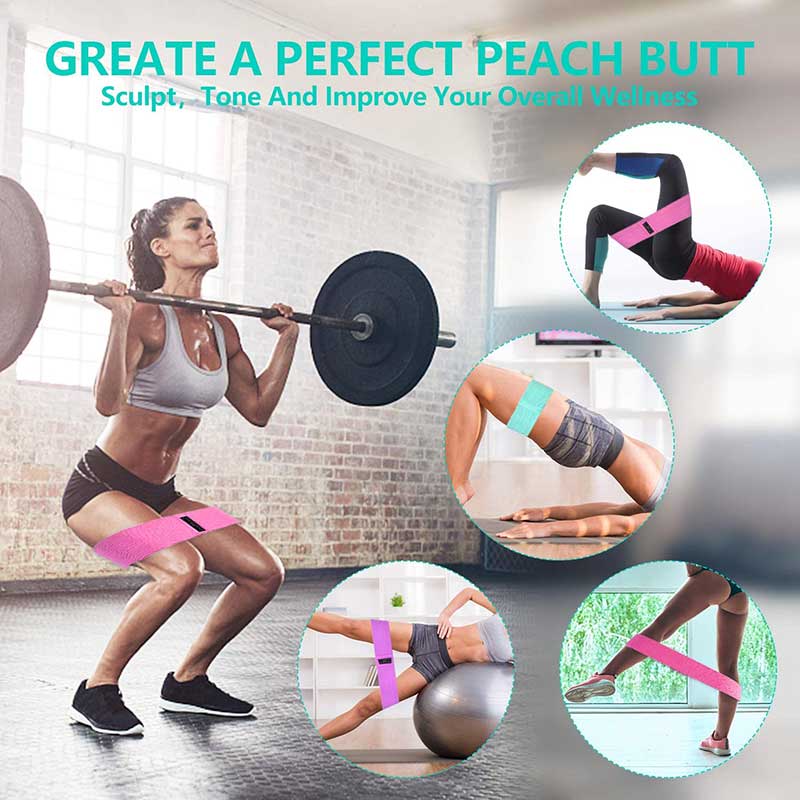 Fabric Resistance Bands High Quality - Image 3