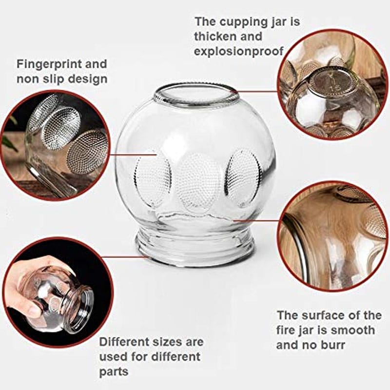Medical Glass Chinese Cupping Set of 24 Pcs - Image 5