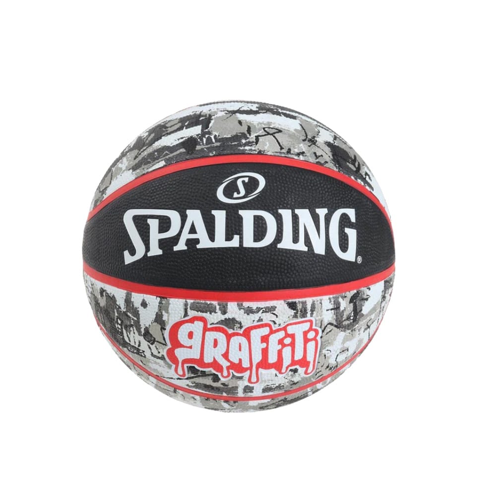 Spalding Graffiti Series Black/Red Outdoor Basketball - Size 7