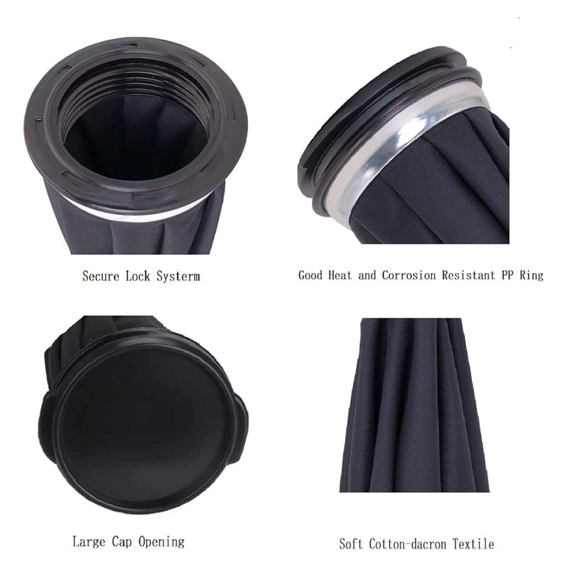 Ice Cold Reusable Bags Black - Image 6