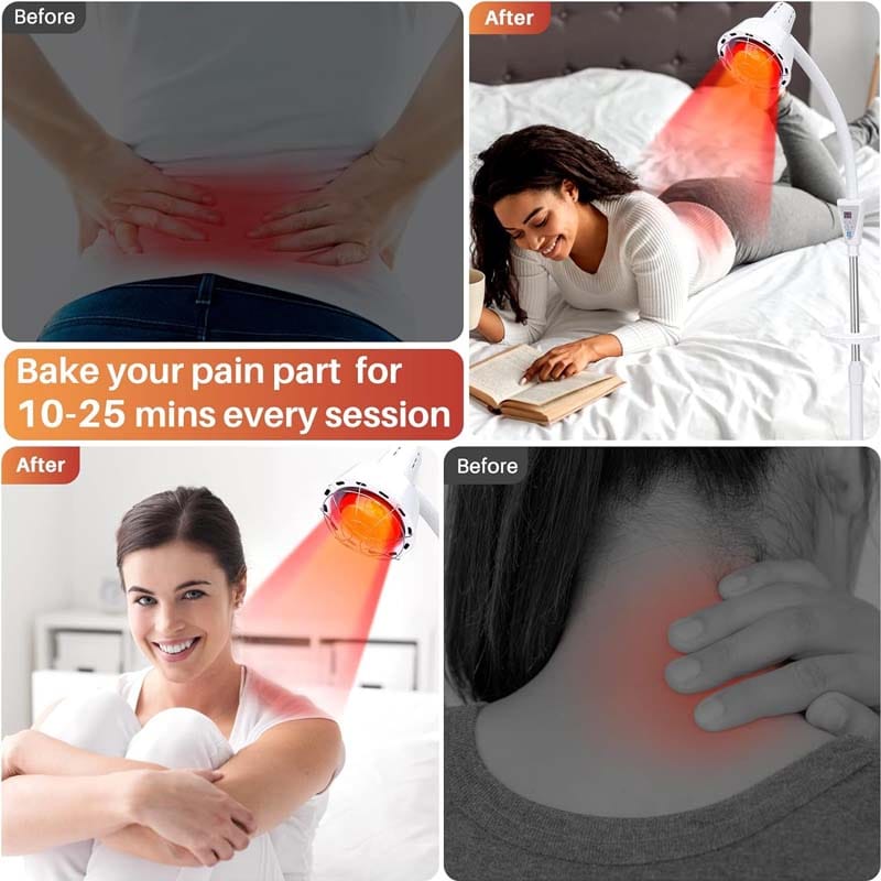 Infrared Light Therapy 275W with Timer - Image 5