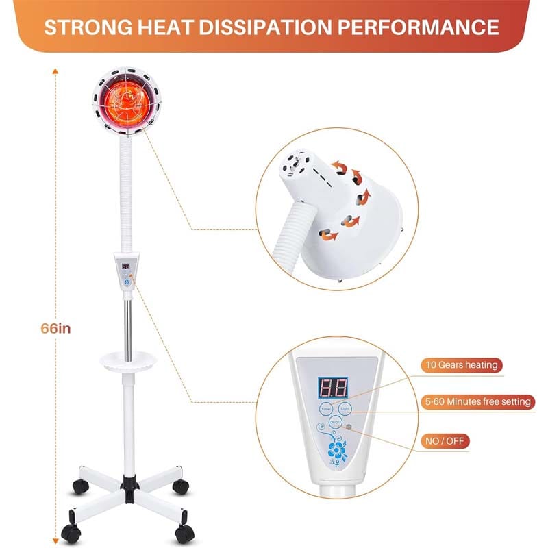 Infrared Light Therapy 275W with Timer - Image 2