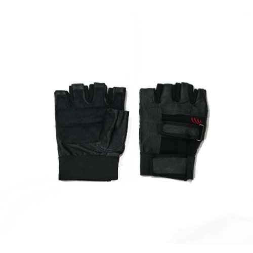 Men Gym Gloves (Full Black)
