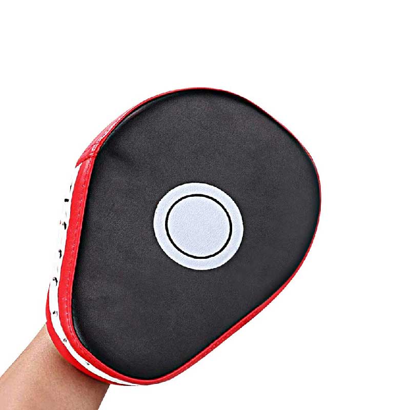 Boxing Mitts Red and Black - Image 2