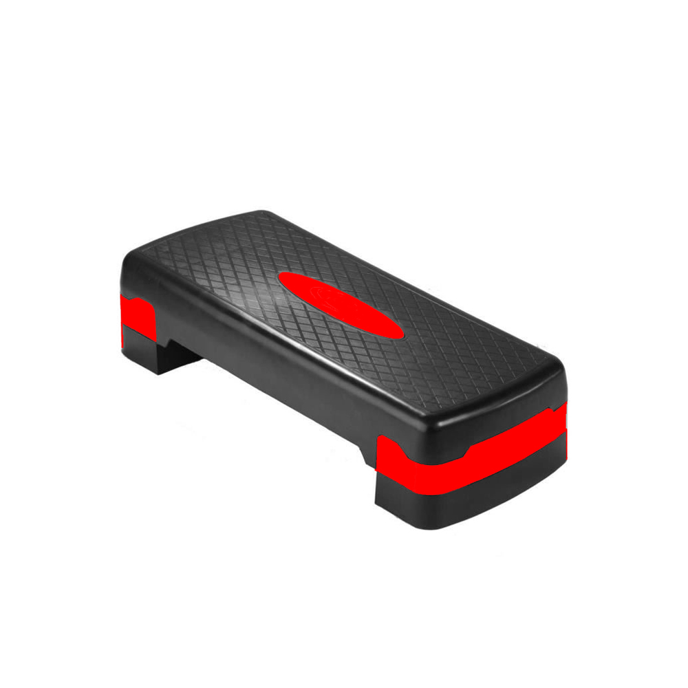 Aerobic Step - Height Adjustable Red/Black
