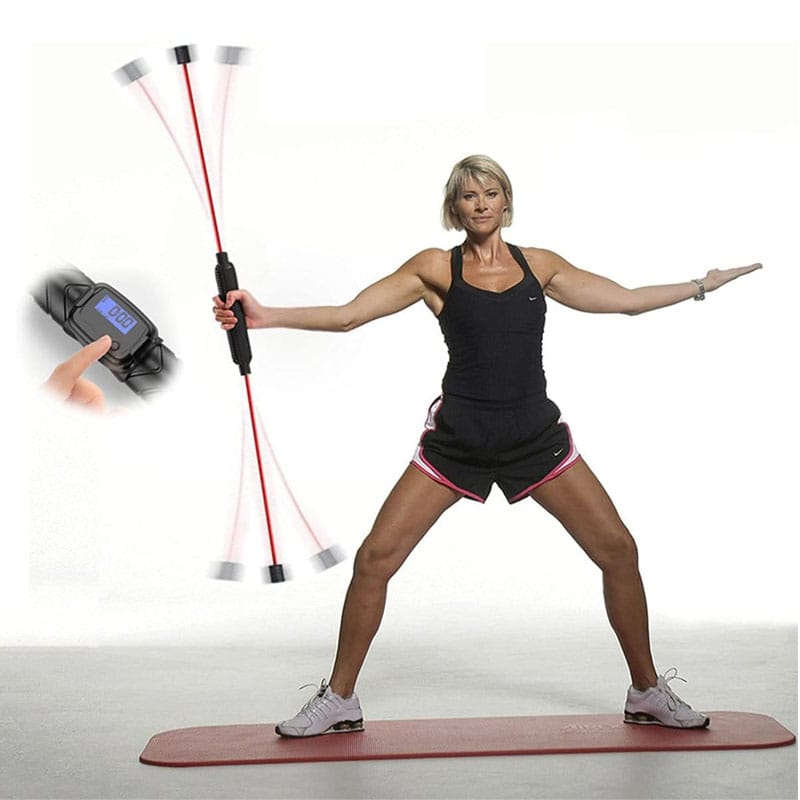 Stick Shoulder Rehabilitation With Counter
