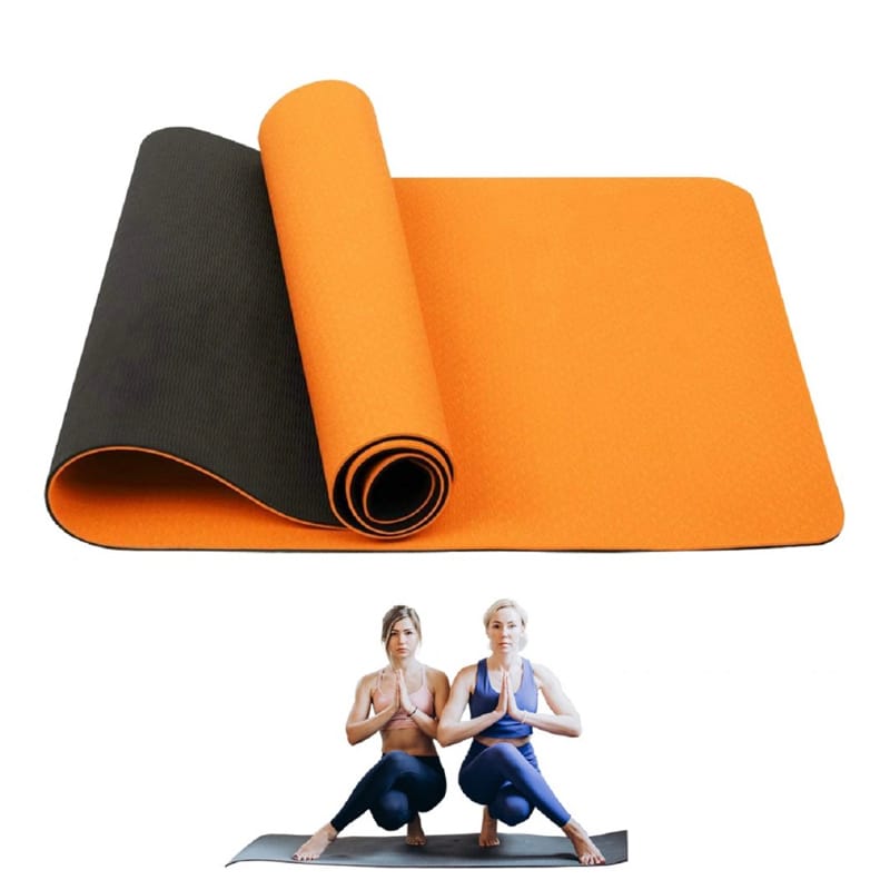 Double Layered TPE Yoga Mat 7mm
